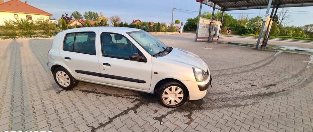 Renault Clio cena 4800 przebieg: 123690, rok produkcji 2004 z Chocianów małe 191